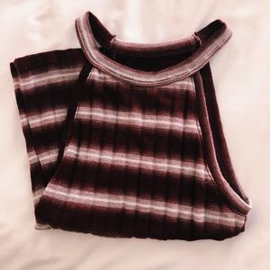 🦋 striped tank top